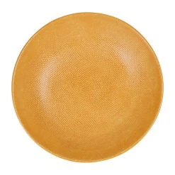 Table Passion Assiette Calotte En Gres Safran D25cm - Vesuvio -SEMA DESIGN Magasin 624892 DET02 WEB