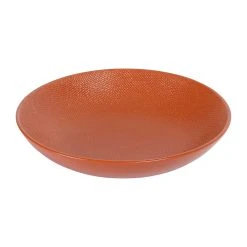 Table Passion Assiette Calotte En Gres Terracotta D25cm - Vesuvio -SEMA DESIGN Magasin 624900 DET01 WEB