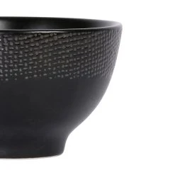 Table Passion Mini Bol En Grès Noir D9.5cm - Vesuvio -SEMA DESIGN Magasin 624913 DET01 WEB