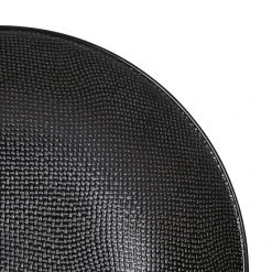 Table Passion Assiette Calotte En Gres Noir D25cm - Vesuvio -SEMA DESIGN Magasin 624915 DET02 WEB