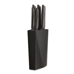 TARRERIAS BONJEAN Bloc 5 Couteaux En Inox Noir - Furtif