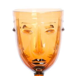 Opjet Verre à Pied Visage Ambre -SEMA DESIGN Magasin 632009 DET02 WEB