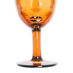 Opjet Verre à Pied Visage Ambre -SEMA DESIGN Magasin 632009 DET03 WEB