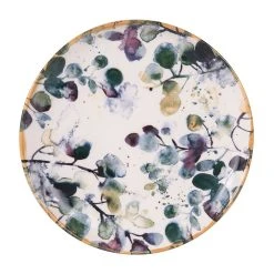 Table Passion Assiette Dessert En Faïence Blanc D22.5cm - Garden