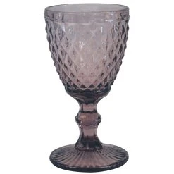 Sibo Homeconcept Verre A Pied Diamond 34cl Poudre