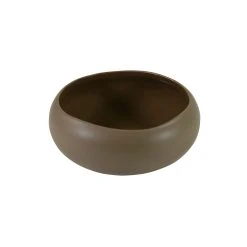 Sibo Homeconcept Coupelle En Grès Brun Mat Et Brillant D12cm - Oslo