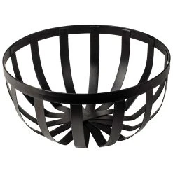 Gusta Corbeille à Fruits D25.2xh12cm Noir