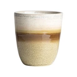 Gusta Tasse En Grès Marron Et Gris