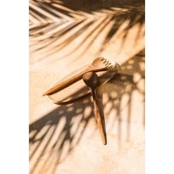 Chabi Chic Plateau Sable Or 12x31cm - Empreintes 7 Chabi Chic Plateau Sable Or 12x31cm - Empreintes -SEMA DESIGN Magasin 646148 FRN03 WEB