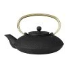 SEMA DESIGN Théière Japonaise En Fonte Noire Et Anse Dorée -SEMA DESIGN Magasin 72517 DEB WEB