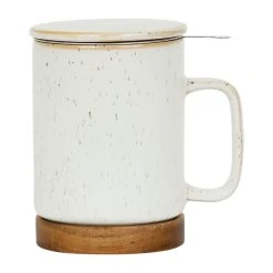 SEMA DESIGN Tisanière En Grès Avec Filtre Blanc - Nordika