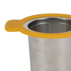 SEMA DESIGN Infuseur Universel En Inox Et Silicone Jaune - Colorada -SEMA DESIGN Magasin 74001 DET02 WEB