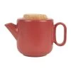 SEMA DESIGN Théière En Grès Rouge Mat Avec Filtre - Baltika -SEMA DESIGN Magasin 74076 DEB WEB