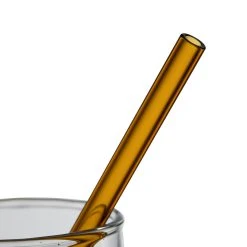 SEMA DESIGN Paille Avec Brosse X4 Dilacia H15.5cm En Verre Borosilicate -SEMA DESIGN Magasin 74484 DET03 WEB