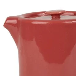 SEMA DESIGN Théière En Grès Framboise Et Banbou Avec Filtre - Nordika -SEMA DESIGN Magasin 74641 DET02 WEB