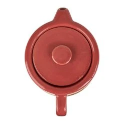 SEMA DESIGN Théière En Grès Framboise Et Banbou Avec Filtre - Nordika -SEMA DESIGN Magasin 74641 DET03 WEB