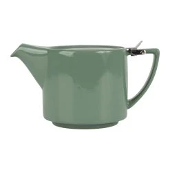 SEMA DESIGN Theiere En Grès Vert Avec Filtre Plate - Design