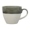 SEMA DESIGN Tasse En Grès Vert De Gris Et Blanc - Crakel -SEMA DESIGN Magasin 75144 DEB WEB