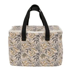 SEMA DESIGN Sac Isotherme Solor Jaune Et Noir Avec Anse Noir