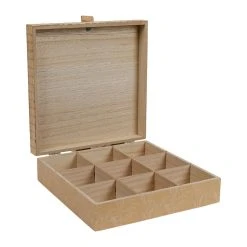 SEMA DESIGN Boite The 9 Compartiments Terre Boheme Naturel Bambou -SEMA DESIGN Magasin 75666 DET03 WEB