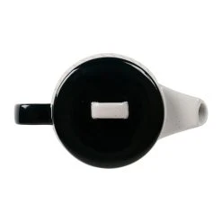 SEMA DESIGN Theiere En Grès Banc Et Beige - Courba -SEMA DESIGN Magasin 75682 DET02 WEB