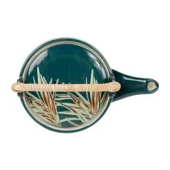 SEMA DESIGN Theiere En Grès émeraude Avec Filtre - Tropic'art -SEMA DESIGN Magasin 75699 DET02 WEB