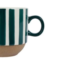 SEMA DESIGN Lot De 2 Tasses à The En Grès émeraude - Indired -SEMA DESIGN Magasin 76180 DET02 WEB