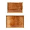 SEMA DESIGN Plateaux X2 En Bois De Manguier Naturel - Earth -SEMA DESIGN Magasin 76591 DEB WEB