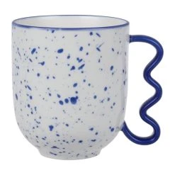 SEMA DESIGN Mug Bleu 37.5cl En Porcelaine - Funny -SEMA DESIGN Magasin 76864 FRN01 WEB