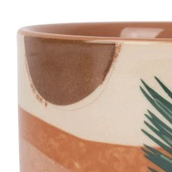 SEMA DESIGN Coupelles X4 En Porcelaine Et Plateau En Bambou - Sweet Leaves -SEMA DESIGN Magasin 76899 DET02 WEB