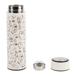 SEMA DESIGN Gourde Isotherme Avec Filtre Beige 45cl -terre Brulée -SEMA DESIGN Magasin 76943 DET02 WEB