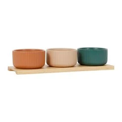 SEMA DESIGN Coupelles X3 Terracotta Et Plateau Bois Hervea - Sweet Leaves 7 SEMA DESIGN Coupelles X3 Terracotta Et Plateau Bois Hervea - Sweet Leaves -SEMA DESIGN Magasin 76983 DET01 WEB
