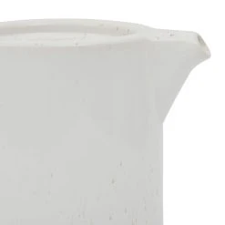 SEMA DESIGN Théière Avec Filtre Blanc Moucheté 1.15l En Grès Et Dessous En Bois - Nordika -SEMA DESIGN Magasin 76989 DET02 WEB