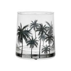 SEMA DESIGN Gobelet Palmier Noir 25cl En Verre - Palmea