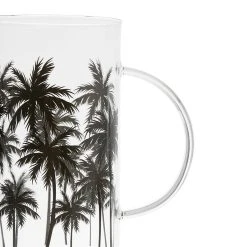 SEMA DESIGN Cafetière à Piston Palmier Noir 1.15l En Verre - Palmea -SEMA DESIGN Magasin 77041 DET02 WEB