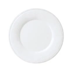Côté Table Assiette Plate En Faïence Blanche D28.5cm - Constance