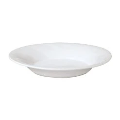 Côté Table Assiette à Pâtes En Faïence Blanche D27cm - Constance