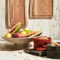 Côté Table Paniere A Pain Nalia Thym D18xh15cm Coton 180g/m2 -SEMA DESIGN Magasin bfc86 amb hd 2022 01 pe ct 11159