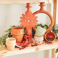 Chabi Chic Tasse Marsala Et Doré D8xh11cm - Beldi Empreinte -SEMA DESIGN Magasin e0a89 amb hd fds cat23 0006